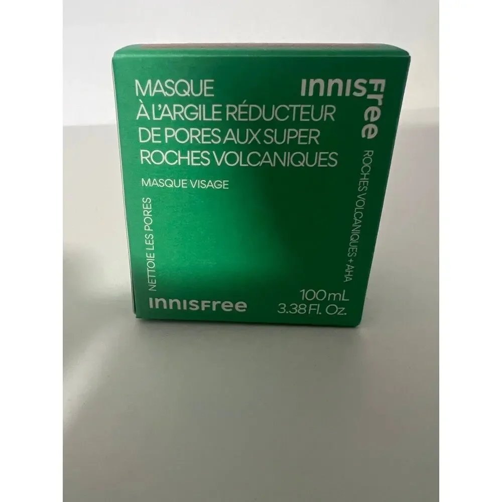 NIB innisfree Super Volcanic AHA Pore Clearing Clay Mask 3.38 oz / 100 mL